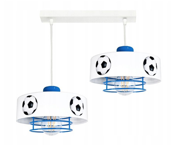Lampa wisząca MUNDIAL SPIRO 2 niebieska