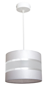 Lampa wisząca ADELLA 1 średnia popiel docor