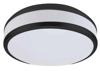 Lampa sufitowa DELTA 29 cm czarna