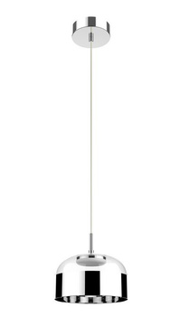 Lampa wisząca PRIMO 1 chrom średnia