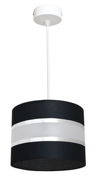 Lampa wisząca ADELLA 1 średnia czarny docor