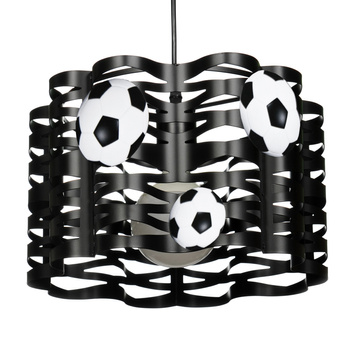 Lampa wisząca MUNDIAL czarna V.2